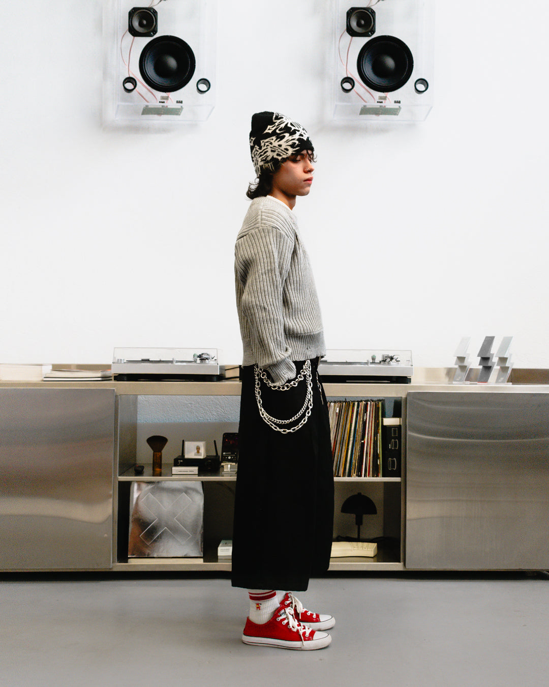 Knit Sweater Grey