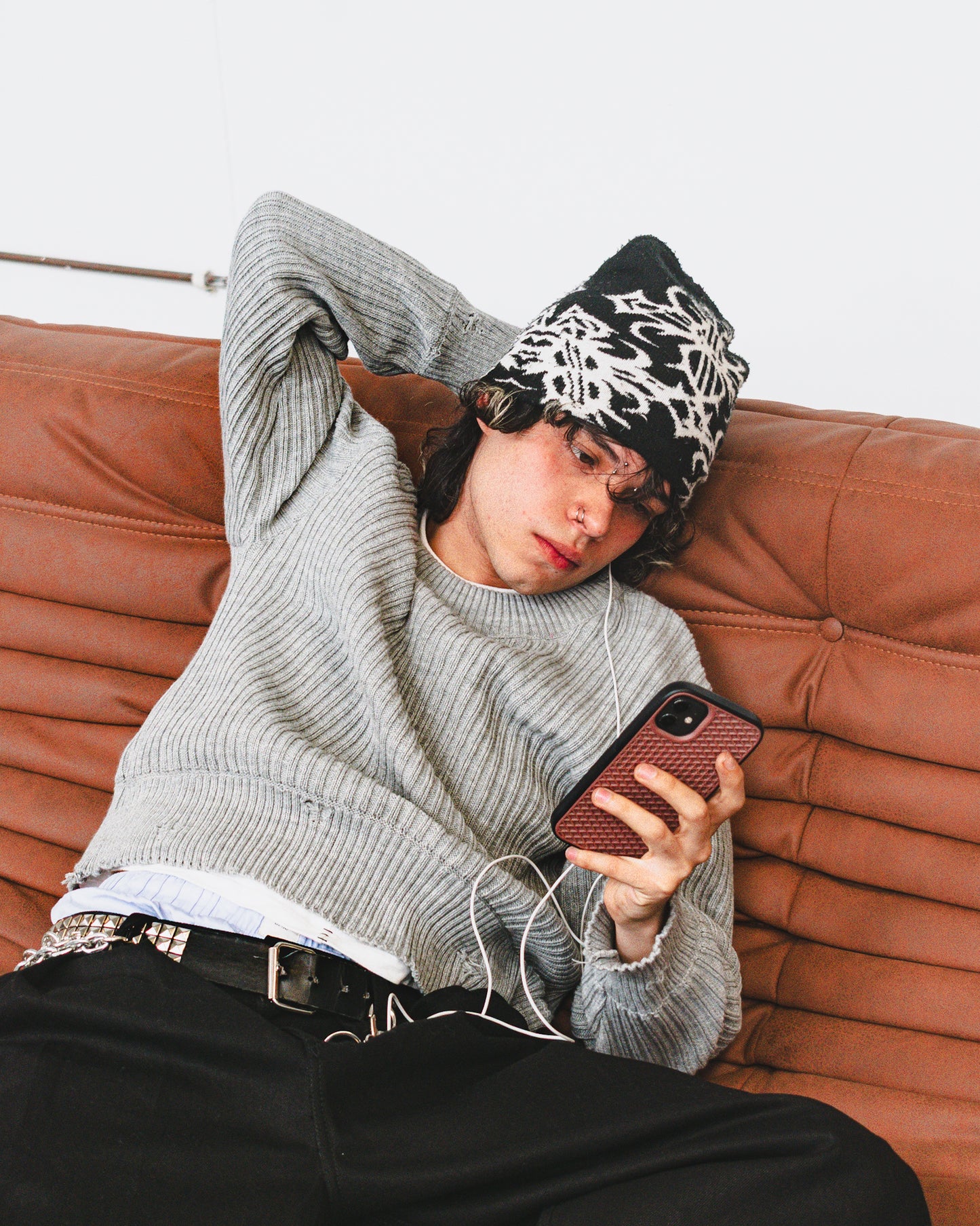 Knit Sweater Grey