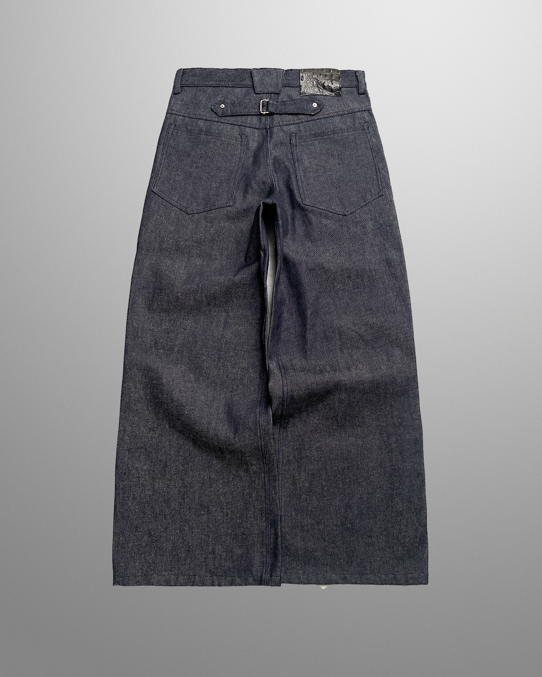 Raw denim indigo