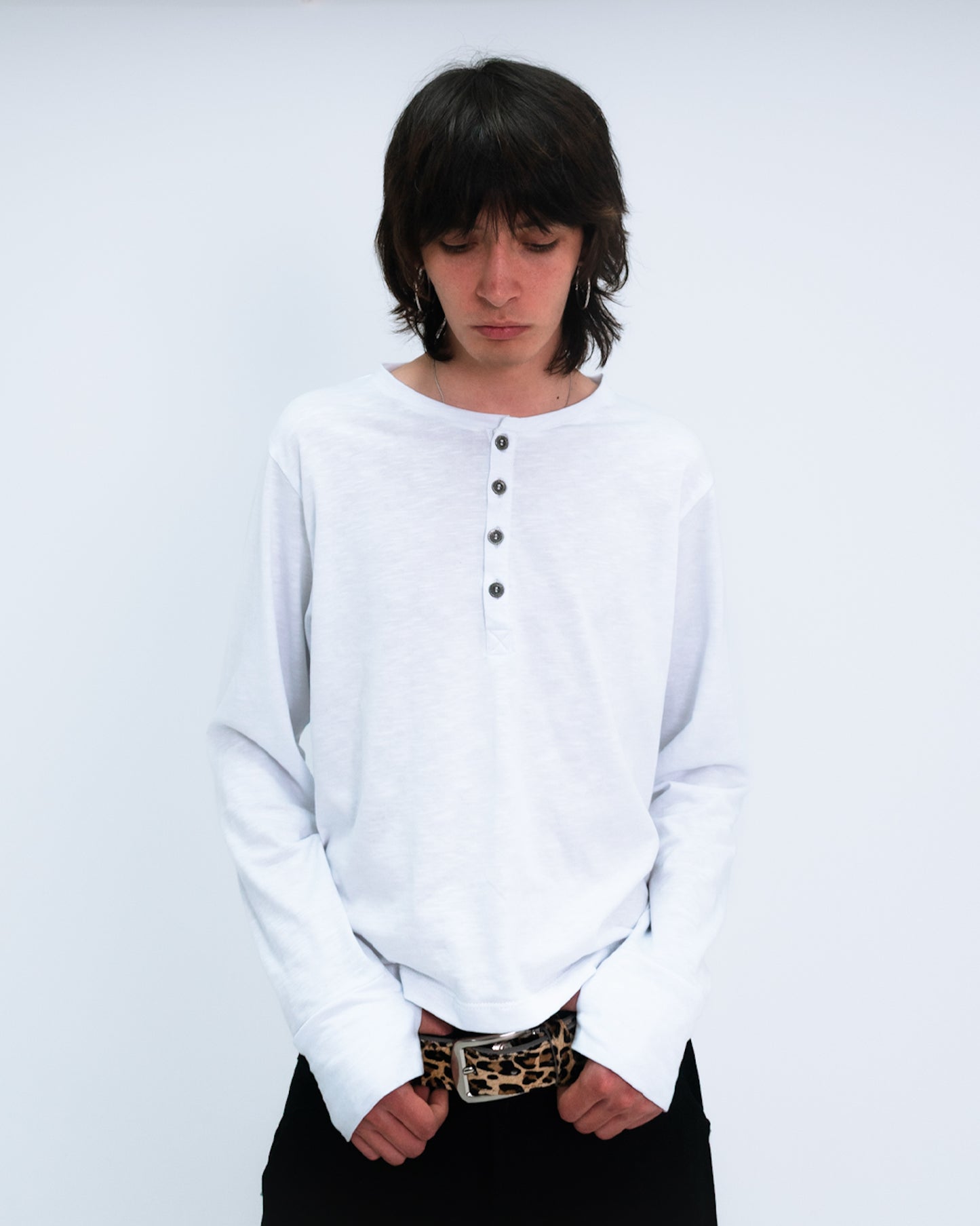 Henley Tshirt - White