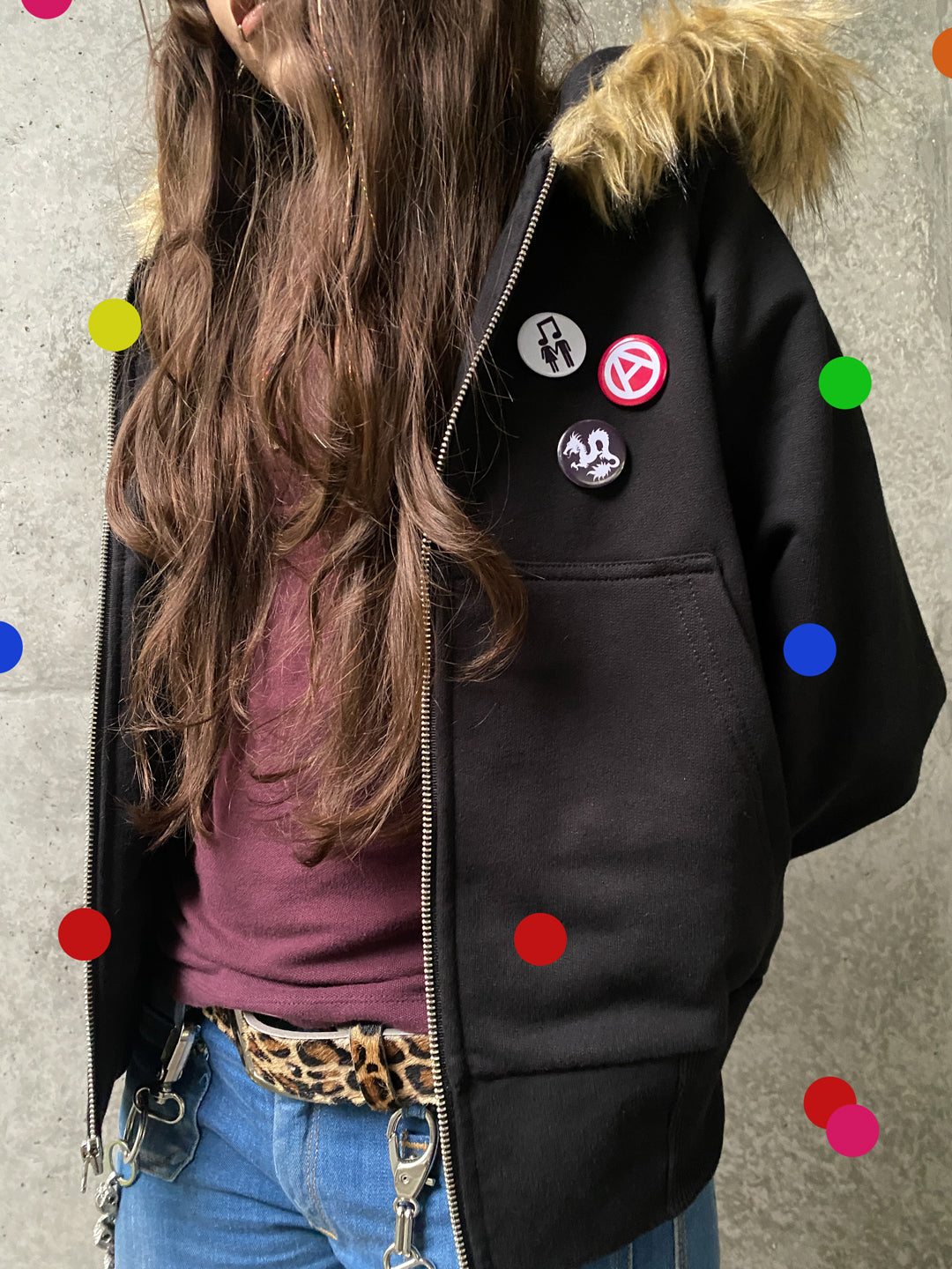 5. Fur Hoddie